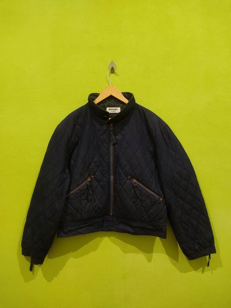 Sonia Rykiel Vintage Rykiel Homme Quilted Jacket Size US L / EU 52-54 / 3 - 1 Thumbnail