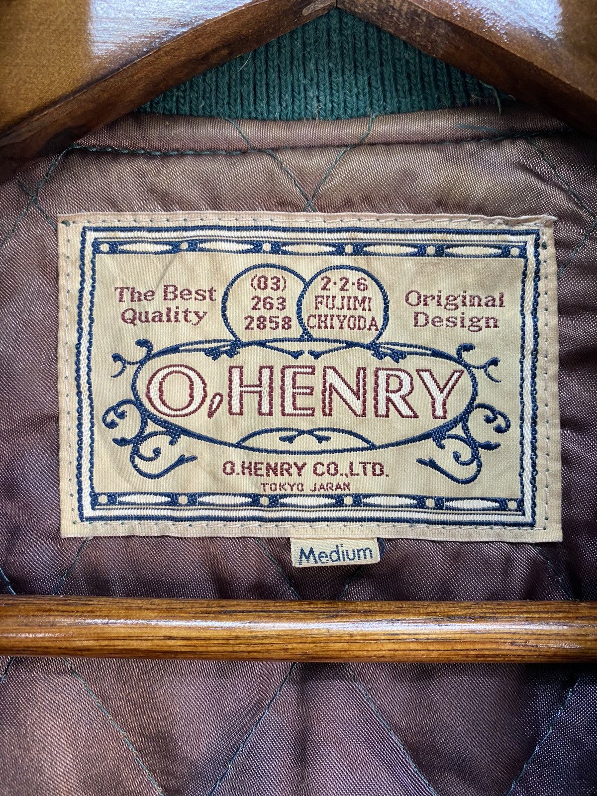 Vintage Vintage O,Henry 83 Baseball Varsity Jacket Size US M / EU 48-50 / 2 - 9 Thumbnail