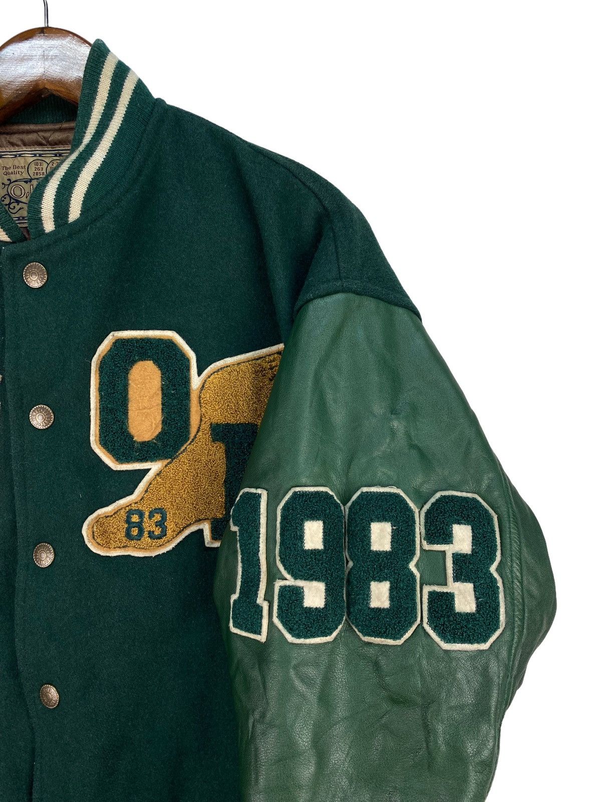 Vintage Vintage O,Henry 83 Baseball Varsity Jacket Size US M / EU 48-50 / 2 - 5 Thumbnail