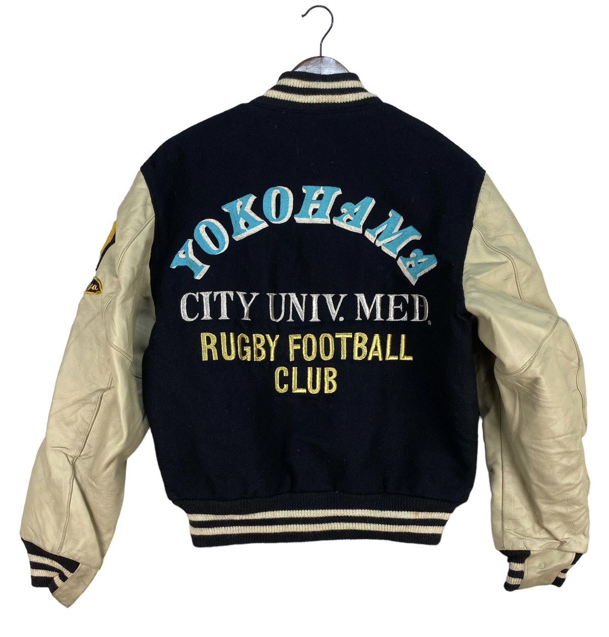 Golden Bear Vintage Golden Bear X Yokohama City University Rugby Size US L / EU 52-54 / 3 - 1 Thumbnail