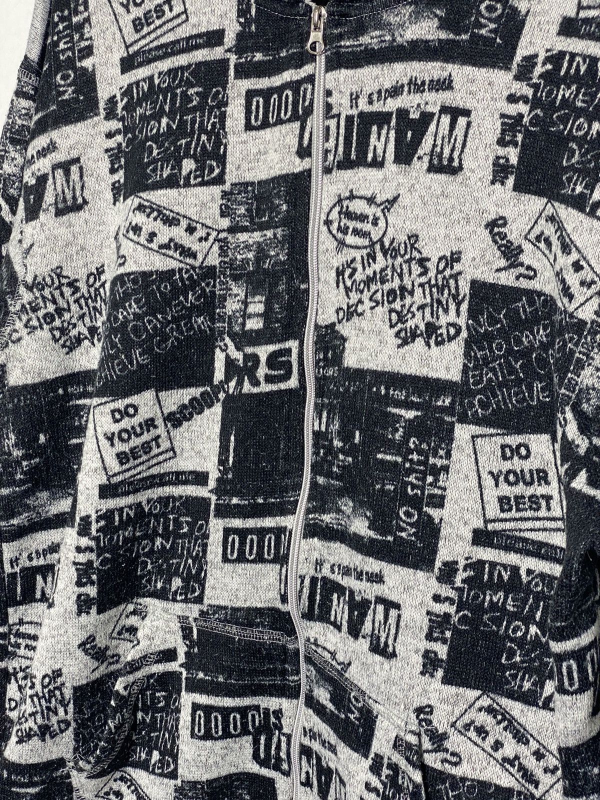 Japanese Brand Vintage Sterny Newspapers Hoodies / Travis Flacko Scott Size US XL / EU 56 / 4 - 3 Thumbnail