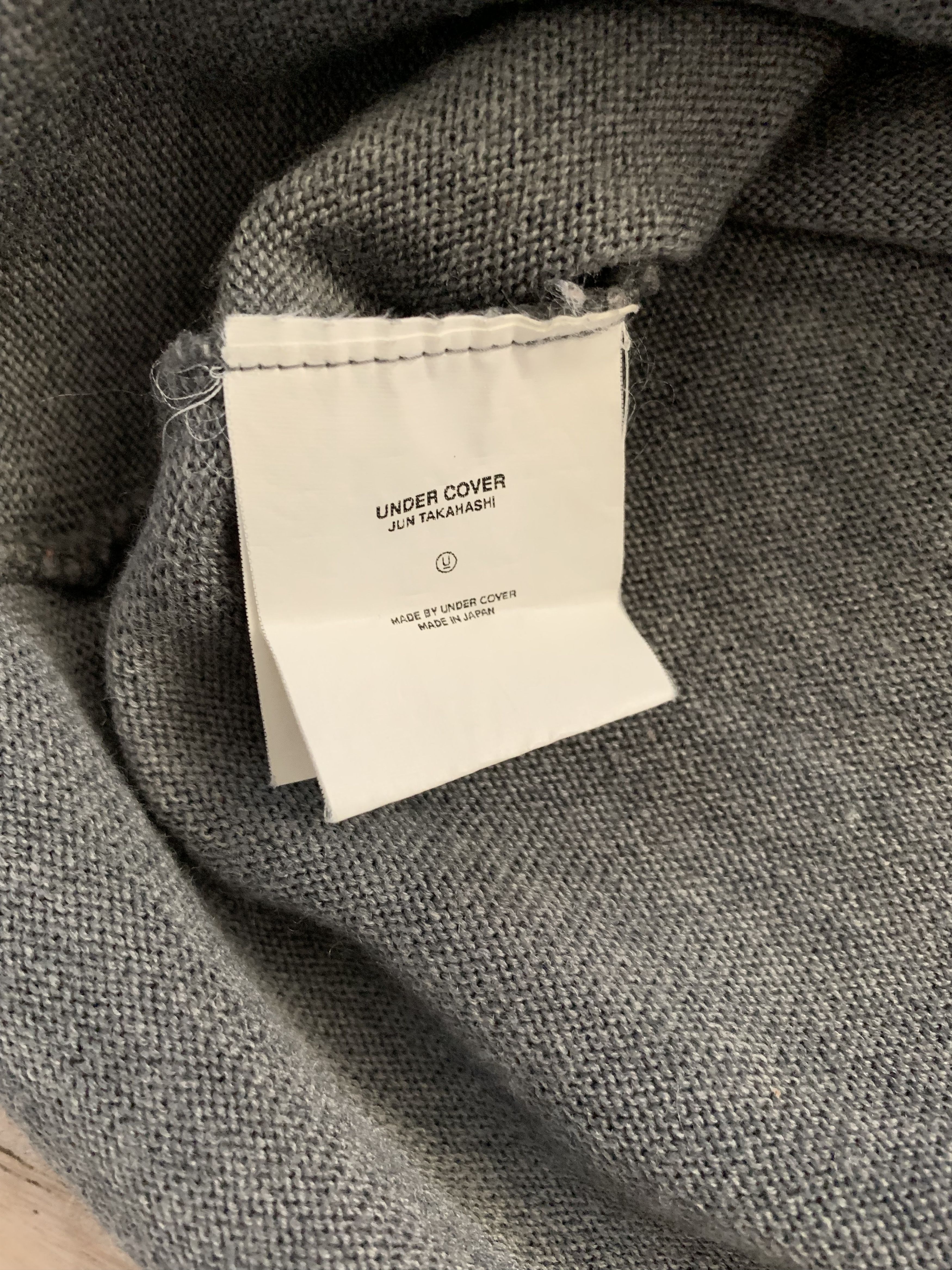 Undercover Undercover SS04 “Languid” Arabic Collage Knit Size US M / EU 48-50 / 2 - 4 Thumbnail