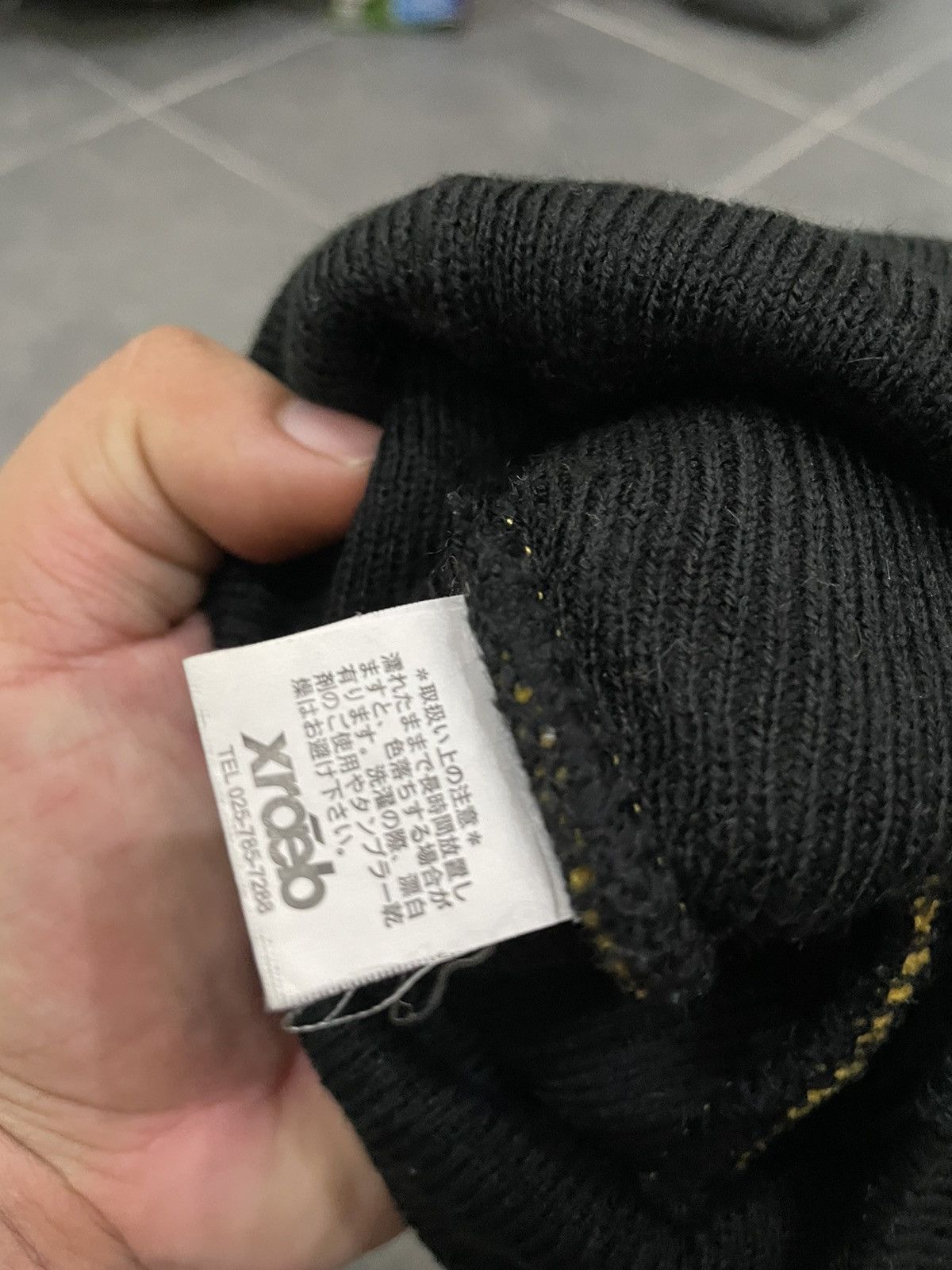 Japanese Brand VOBO CANNACK STRIPE BEANIE Size ONE SIZE - 4 Thumbnail