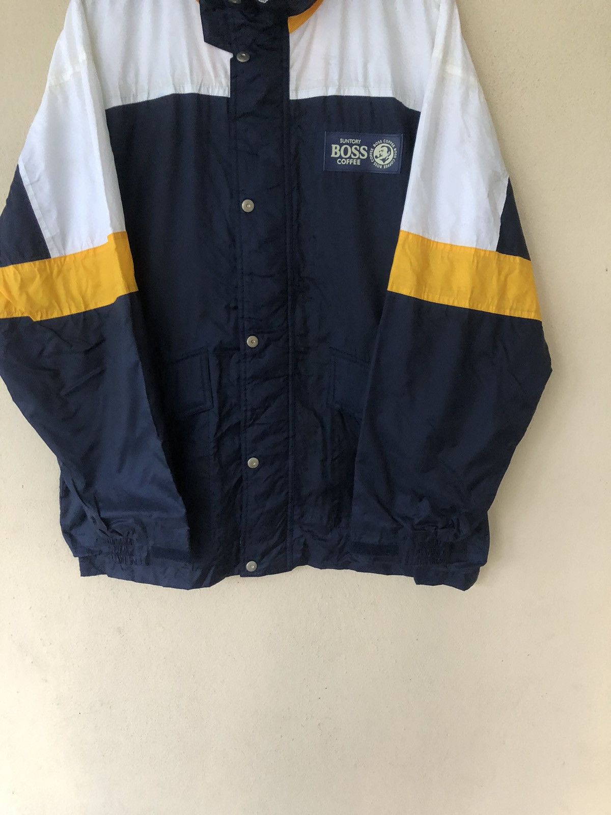 Japanese Brand × Vintage SUNTORY BOSS COFFEE RACING LIGHT JACKET Size US L / EU 52-54 / 3 - 6 Thumbnail