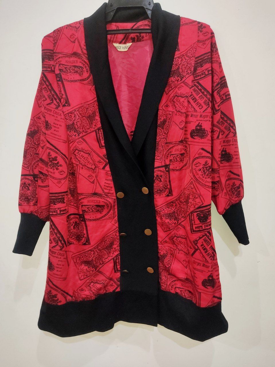 Japanese Brand × Vintage Vintage Jazz House Red Jacket Size US L / EU 52-54 / 3 - 1 Thumbnail