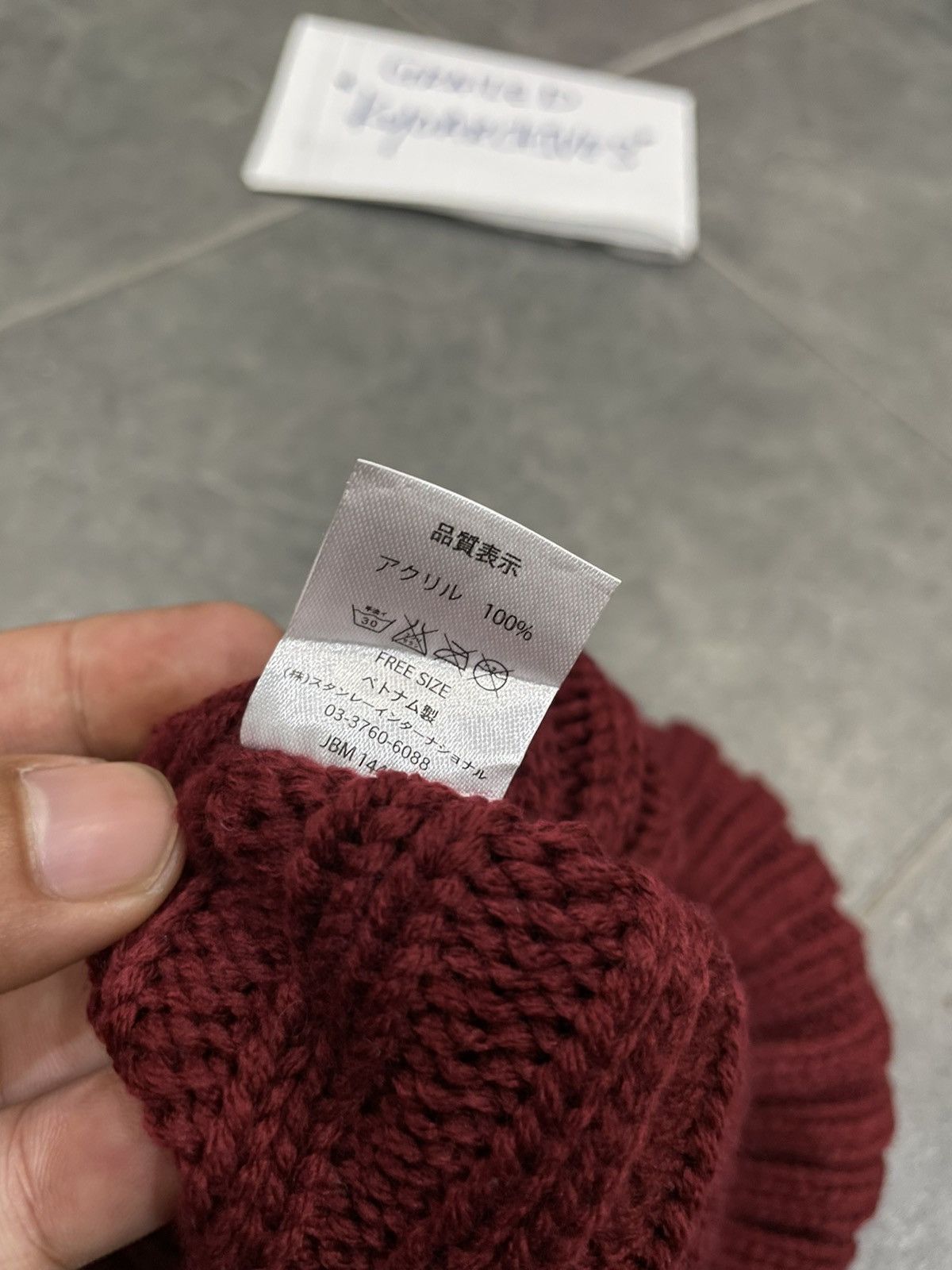 Japanese Brand PASSAGE MIGNON BEANIE Size ONE SIZE - 4 Thumbnail
