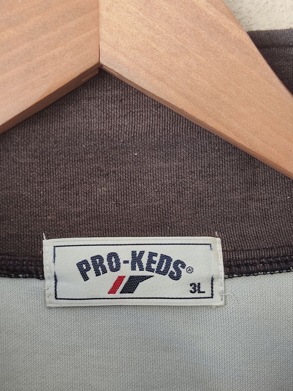 Pro-Keds × Vintage OVERSIZED PRO-KEDS ZIP UP SWEATSHIRT Size US XXL / EU 58 / 5 - 6 Thumbnail