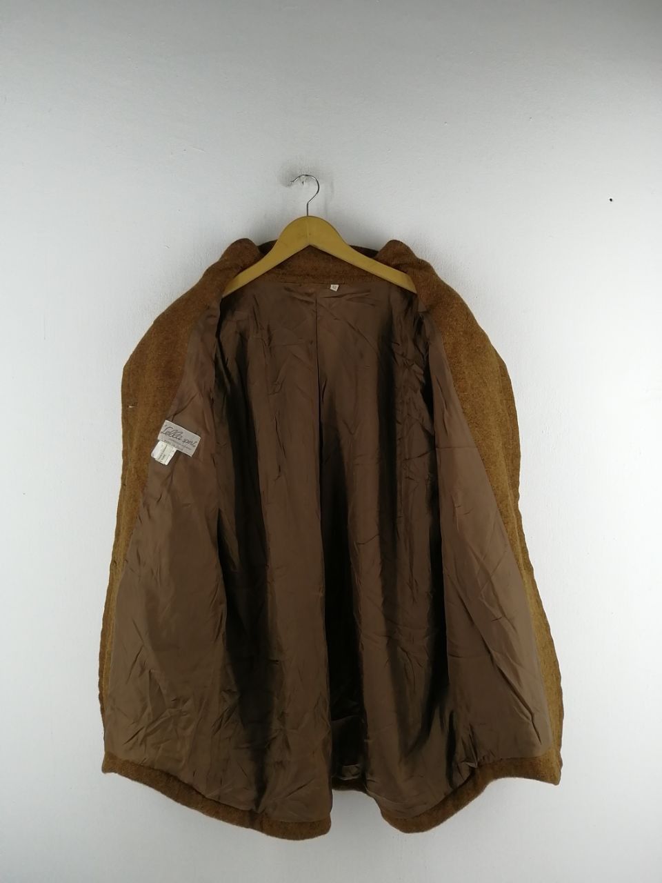 Japanese Brand × Vintage VINTAGE LELLA SPORT WOOL BROWN JACKET Size US L / EU 52-54 / 3 - 2 Thumbnail