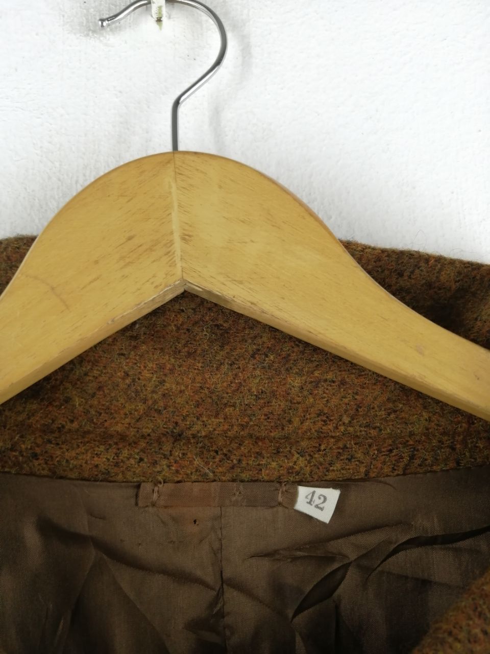 Japanese Brand × Vintage VINTAGE LELLA SPORT WOOL BROWN JACKET Size US L / EU 52-54 / 3 - 5 Thumbnail