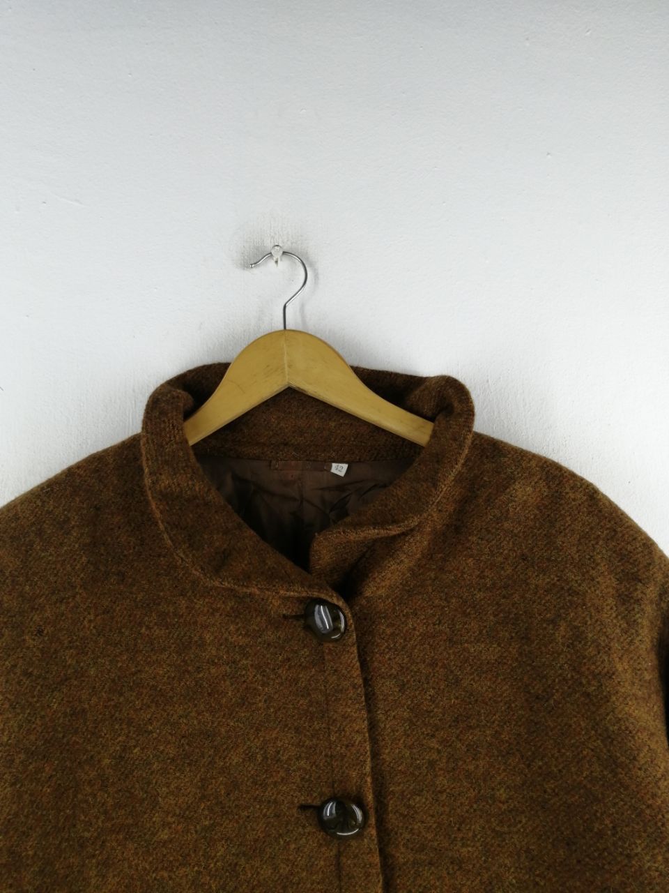 Japanese Brand × Vintage VINTAGE LELLA SPORT WOOL BROWN JACKET Size US L / EU 52-54 / 3 - 4 Thumbnail