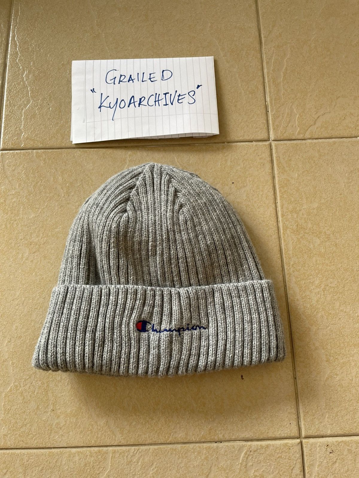Champion CHAMPION SMALL LOGO BEANIE Size ONE SIZE - 3 Thumbnail