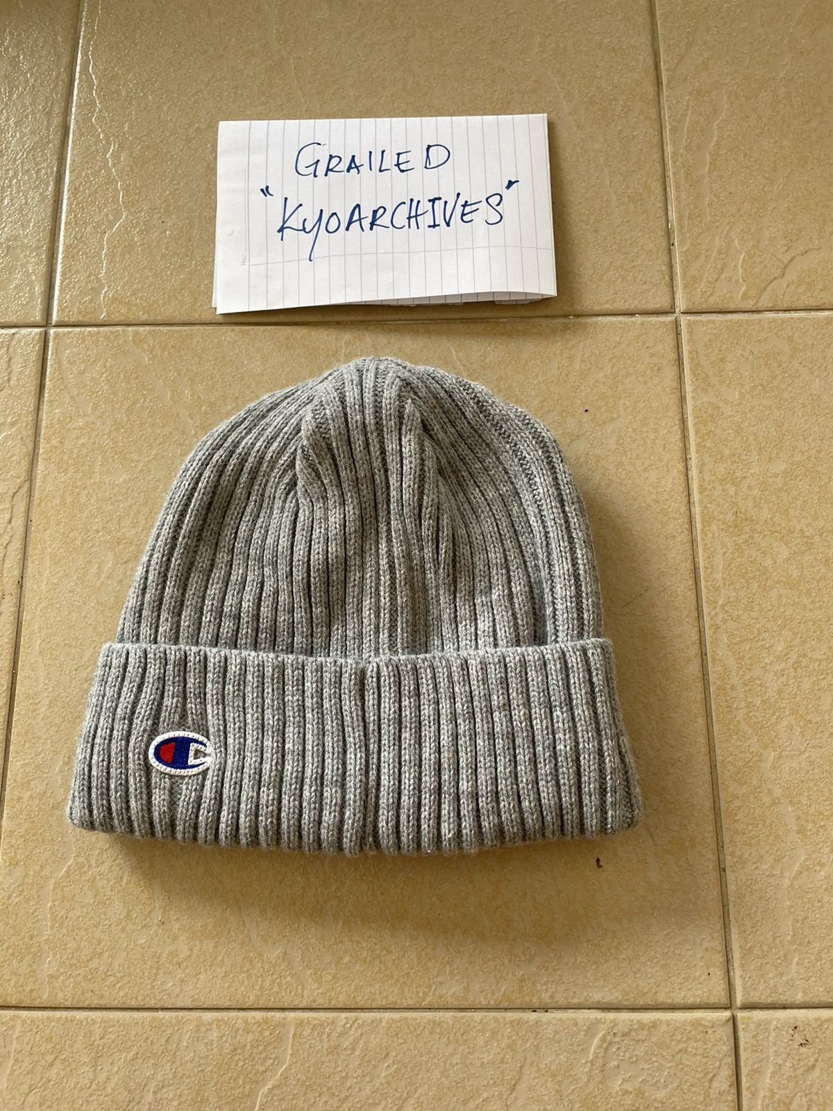 Champion CHAMPION SMALL LOGO BEANIE Size ONE SIZE - 2 Thumbnail