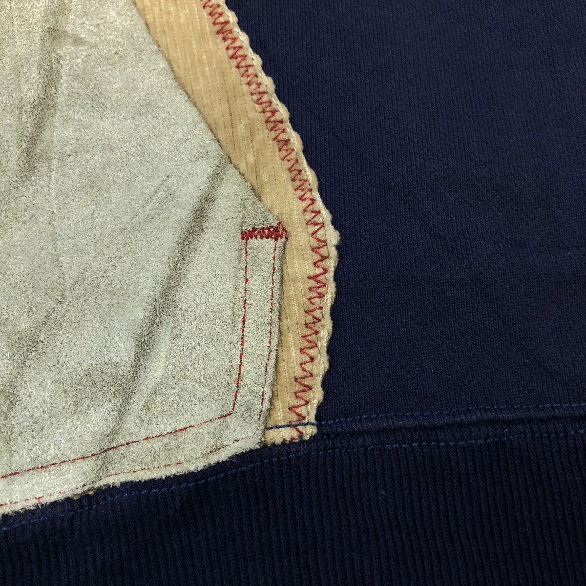 Japan Blue × Japanese Brand Japan Blue Elbow Patch Sweatshirt Size US M / EU 48-50 / 2 - 4 Thumbnail