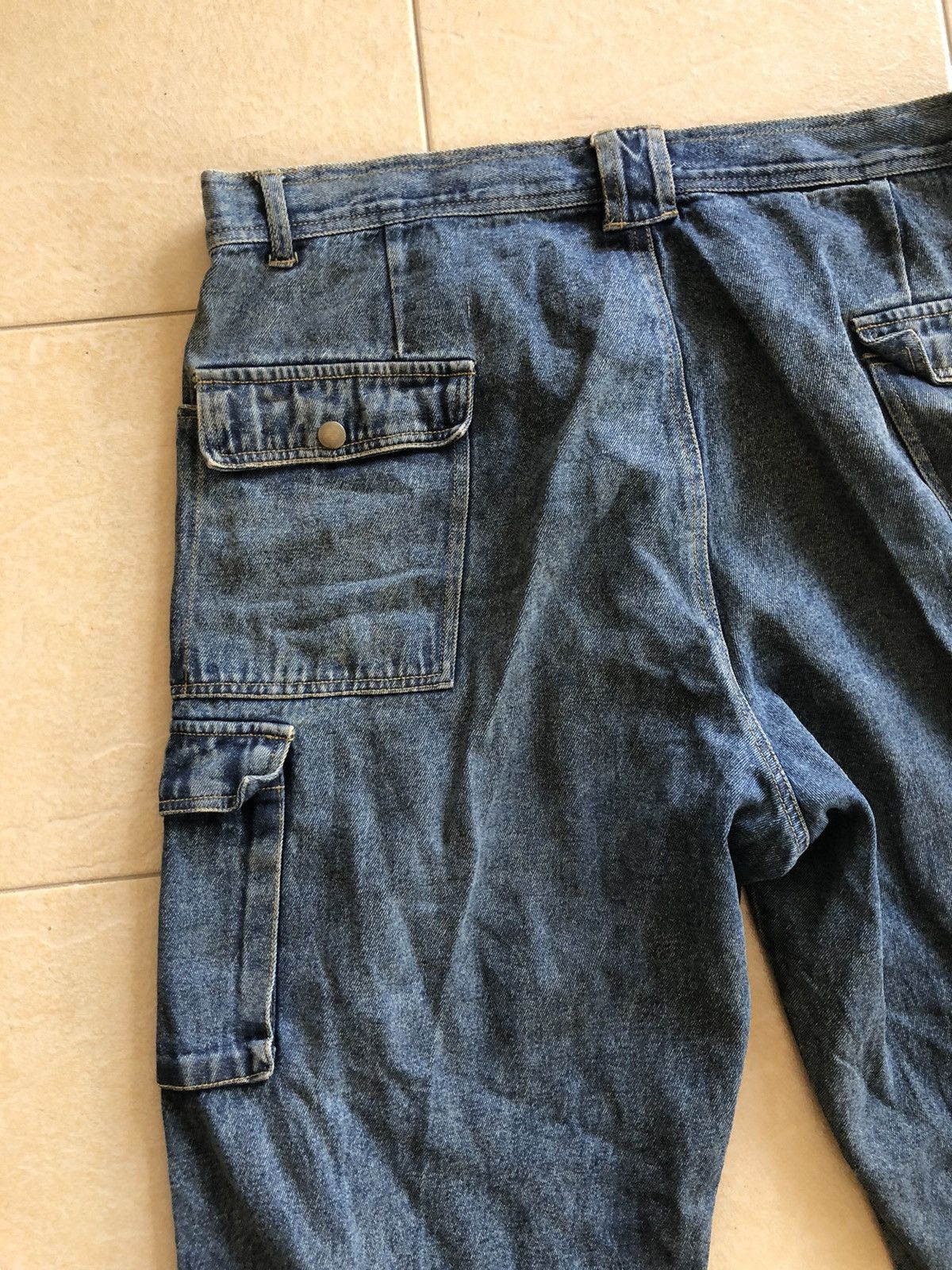 Japanese Brand 36-38 MANX DISSTRESSED DENIM PANT Size US 37 - 7 Thumbnail