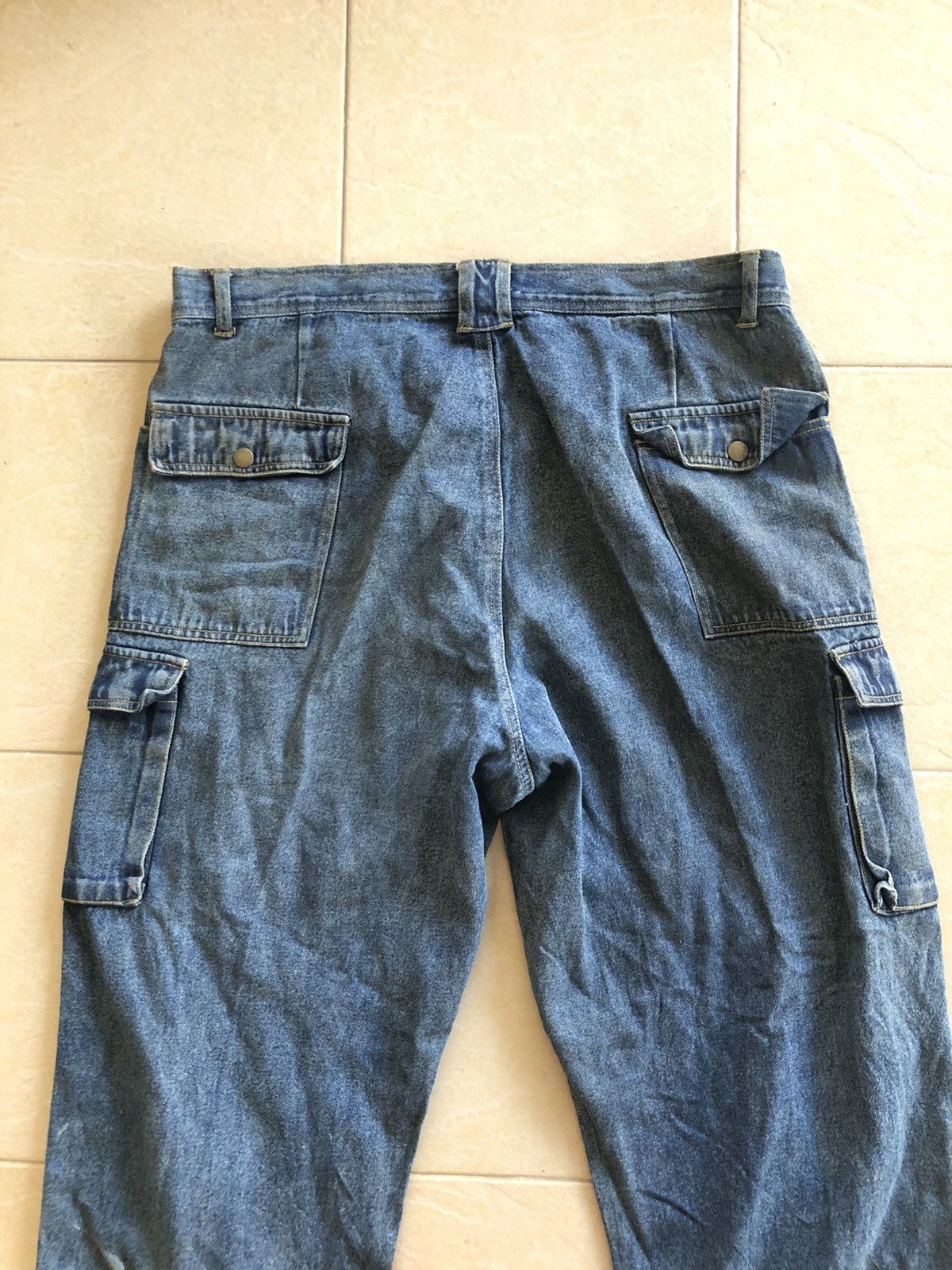 Japanese Brand 36-38 MANX DISSTRESSED DENIM PANT Size US 37 - 6 Thumbnail