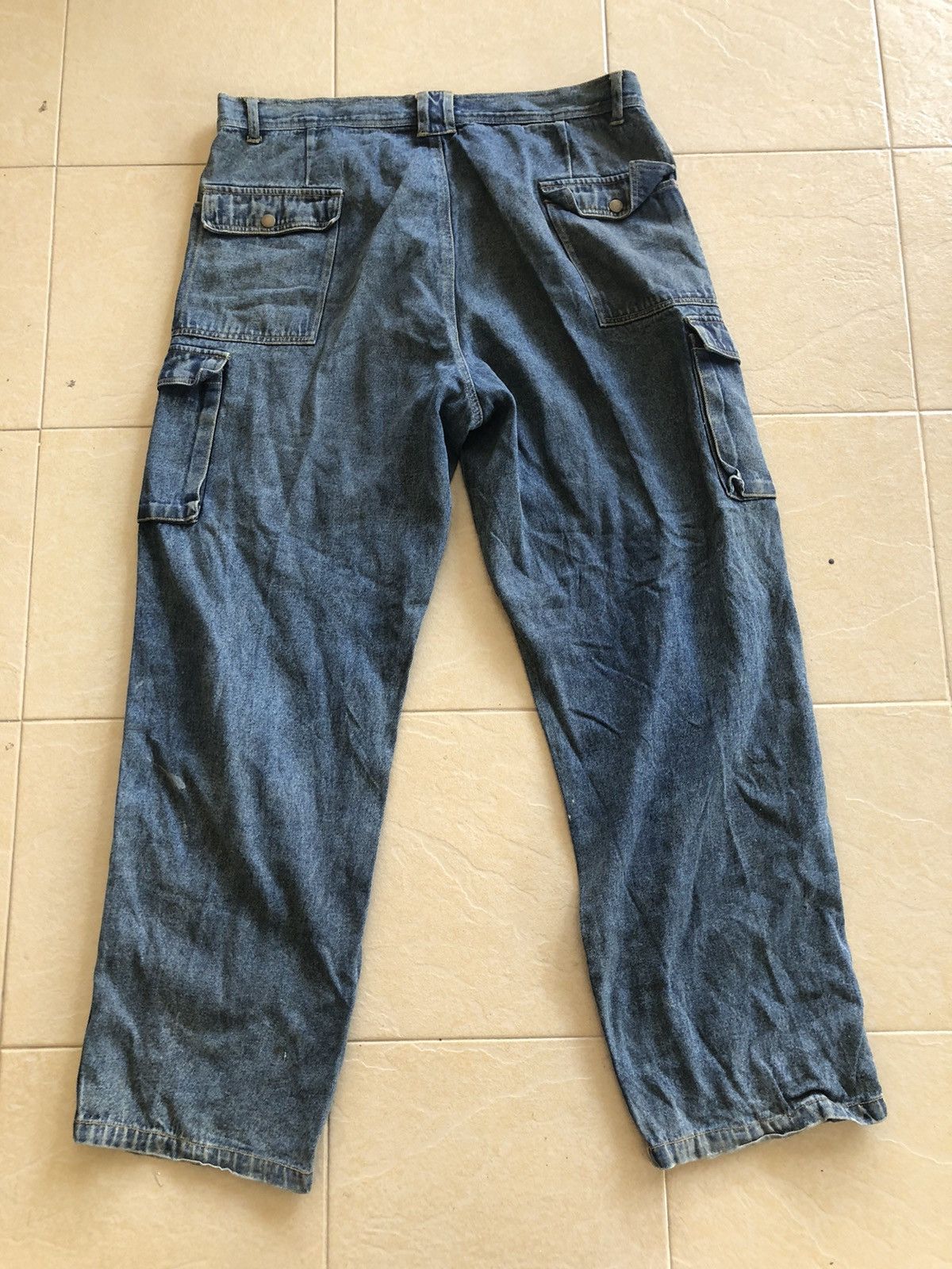 Japanese Brand 36-38 MANX DISSTRESSED DENIM PANT Size US 37 - 11 Thumbnail