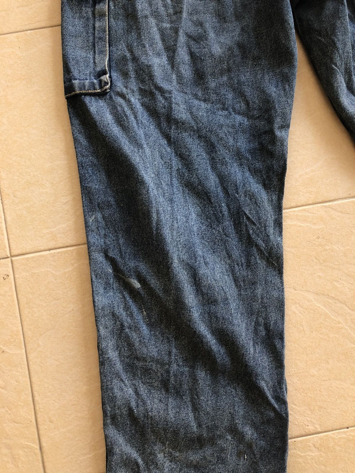 Japanese Brand 36-38 MANX DISSTRESSED DENIM PANT Size US 37 - 8 Thumbnail