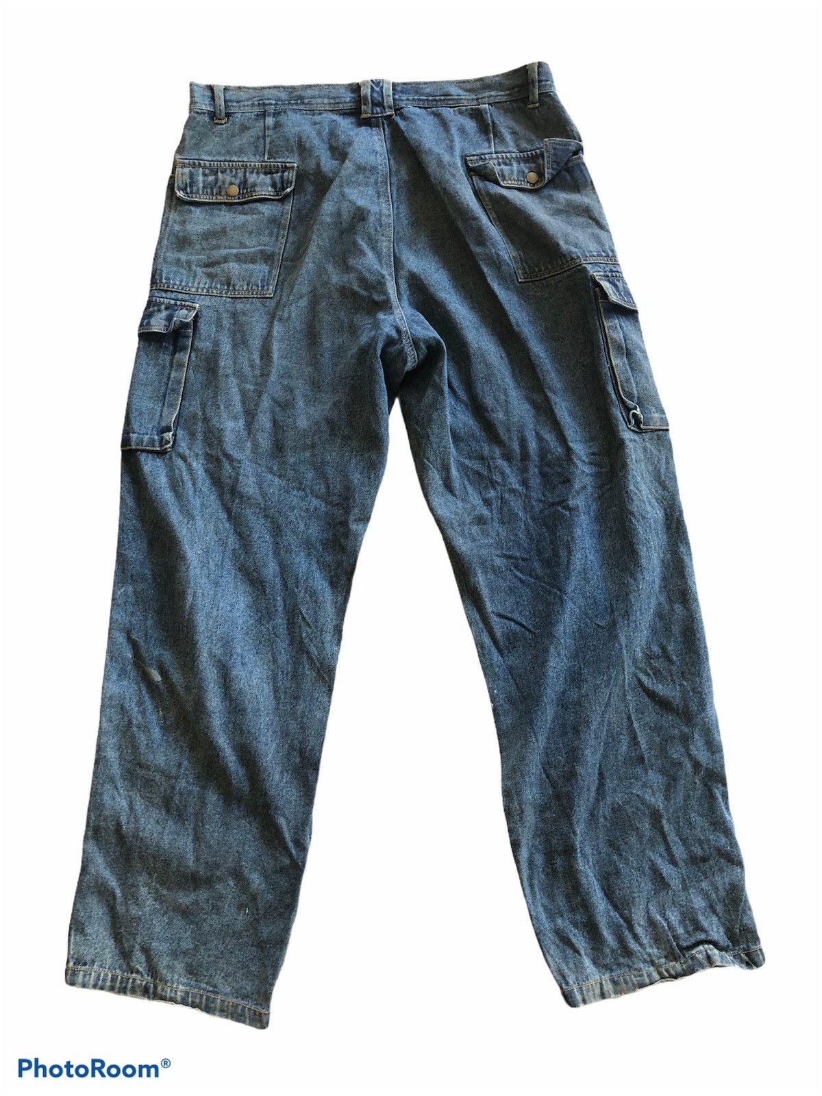 Japanese Brand 36-38 MANX DISSTRESSED DENIM PANT Size US 37 - 2 Thumbnail