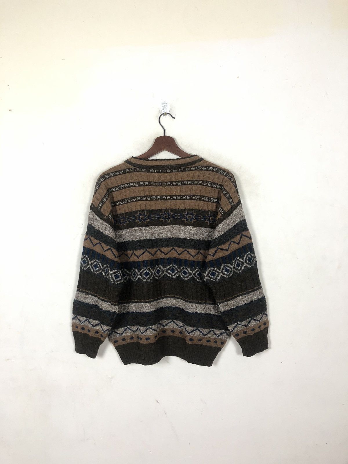 Vintage Vintage Asterico Made in Italy Knitted Sweatshirt Size US M / EU 48-50 / 2 - 4 Thumbnail