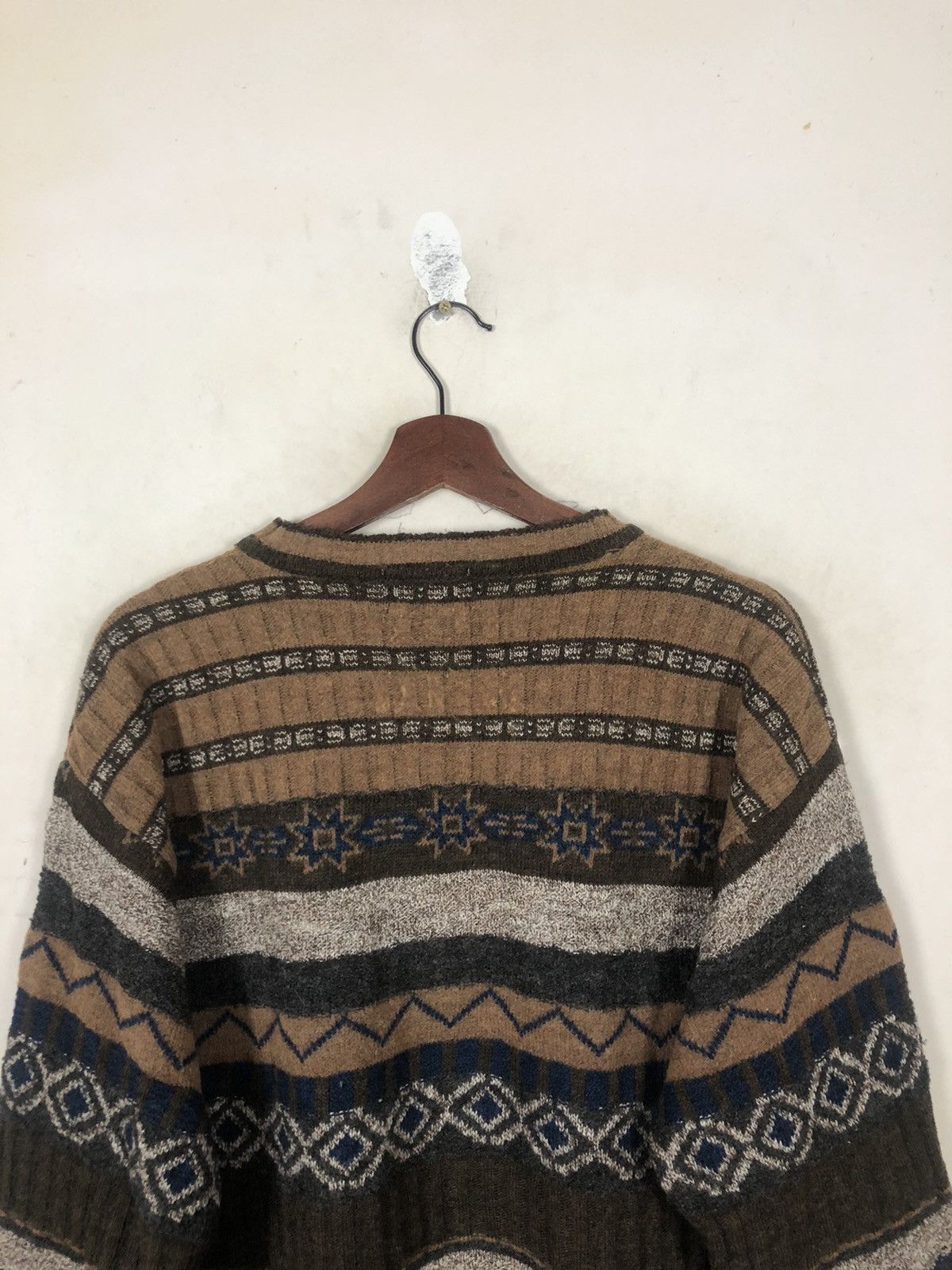 Vintage Vintage Asterico Made in Italy Knitted Sweatshirt Size US M / EU 48-50 / 2 - 6 Thumbnail