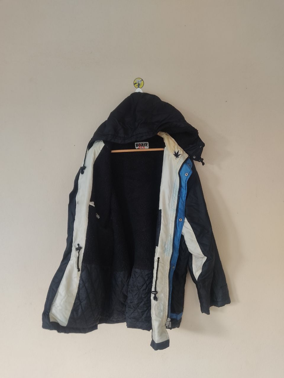 Boast × Vintage BOAST AMERICA LONG BLACK JACKET Size US L / EU 52-54 / 3 - 5 Thumbnail