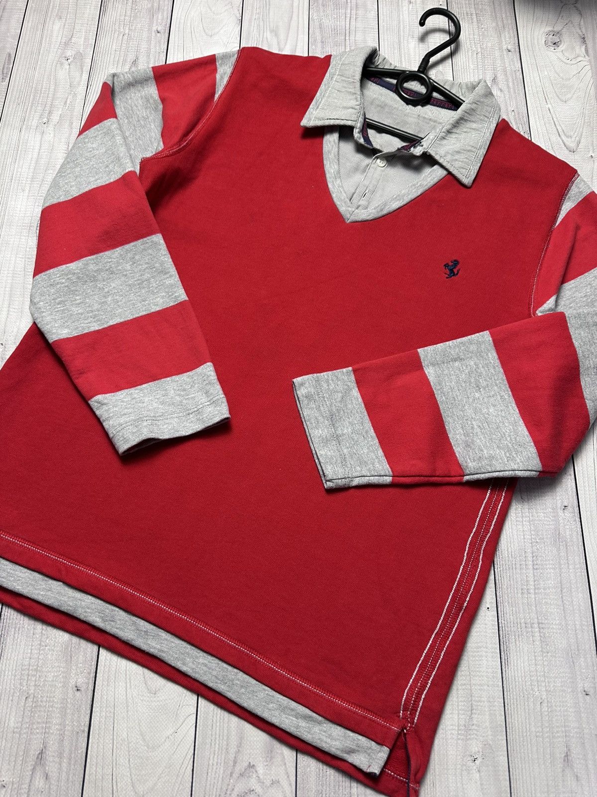 Ferrari × Vintage Vintage Rugby Ferrari Racing long sleeve size S Size US S / EU 44-46 / 1 - 4 Thumbnail