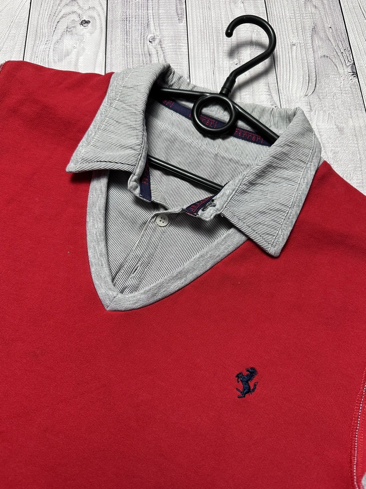 Ferrari × Vintage Vintage Rugby Ferrari Racing long sleeve size S Size US S / EU 44-46 / 1 - 3 Thumbnail