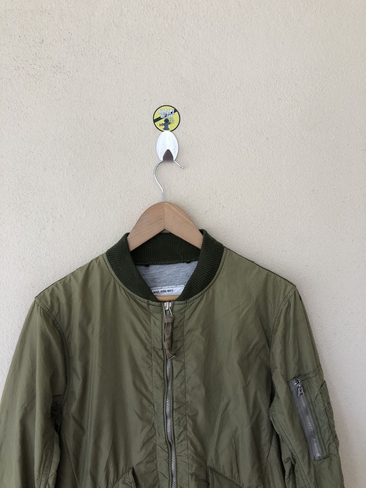 Japanese Brand × United Arrows Monkey Time United Arrows Jacket Flying Man’s Bombers Size US M / EU 48-50 / 2 - 2 Thumbnail