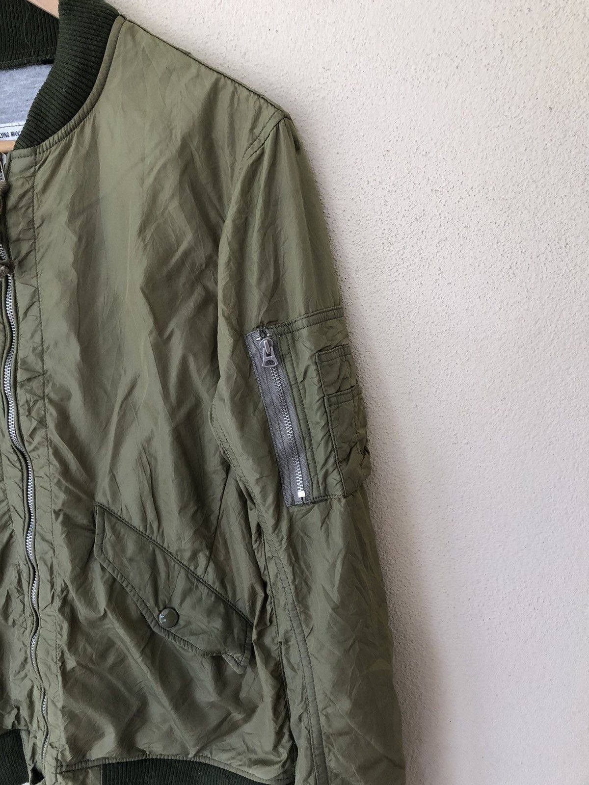 Japanese Brand × United Arrows Monkey Time United Arrows Jacket Flying Man’s Bombers Size US M / EU 48-50 / 2 - 4 Thumbnail