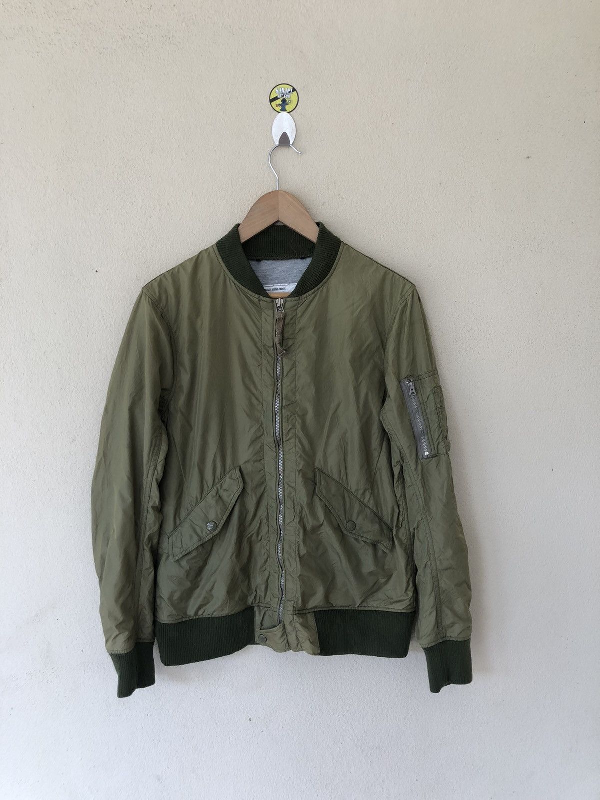 Japanese Brand × United Arrows Monkey Time United Arrows Jacket Flying Man’s Bombers Size US M / EU 48-50 / 2 - 1 Thumbnail