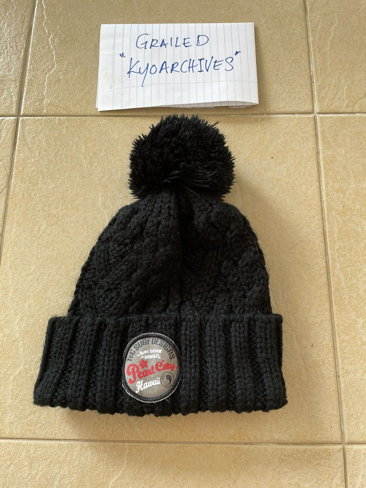 Other TC SURF HAWAII BLACK BEANIE Size ONE SIZE - 1 Thumbnail