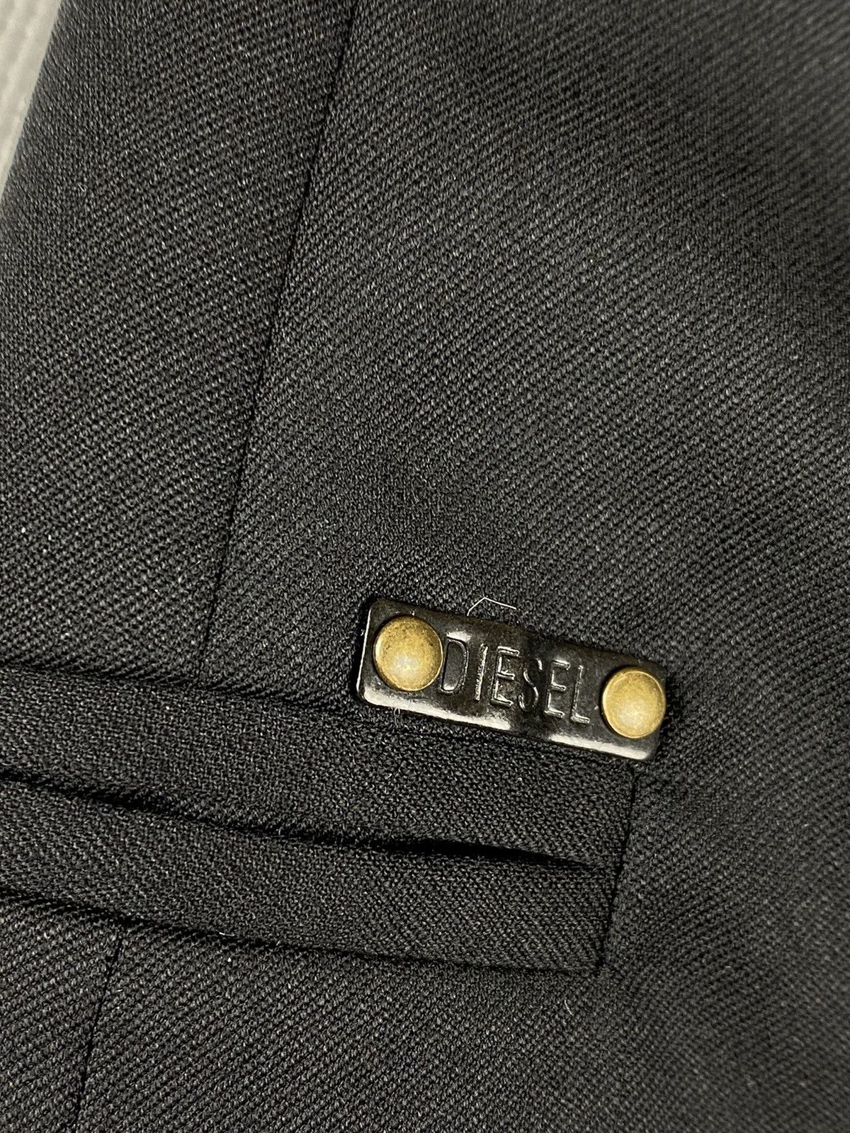 Diesel Diesel Designer Luxury Wool Blazer Jacket Size L / US 10 / IT 46 - 11 Thumbnail