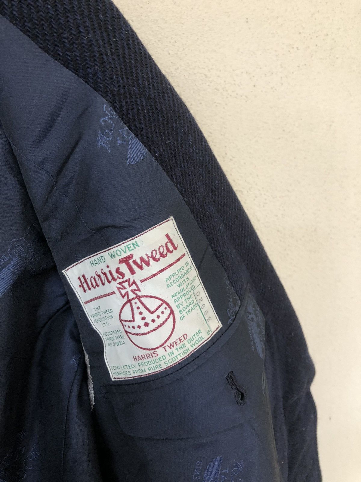 Harris Tweed × Japanese Brand Haris Tweed x Ginza Tokyo Tailor Special Made Blazers Size US L / EU 52-54 / 3 - 7 Thumbnail