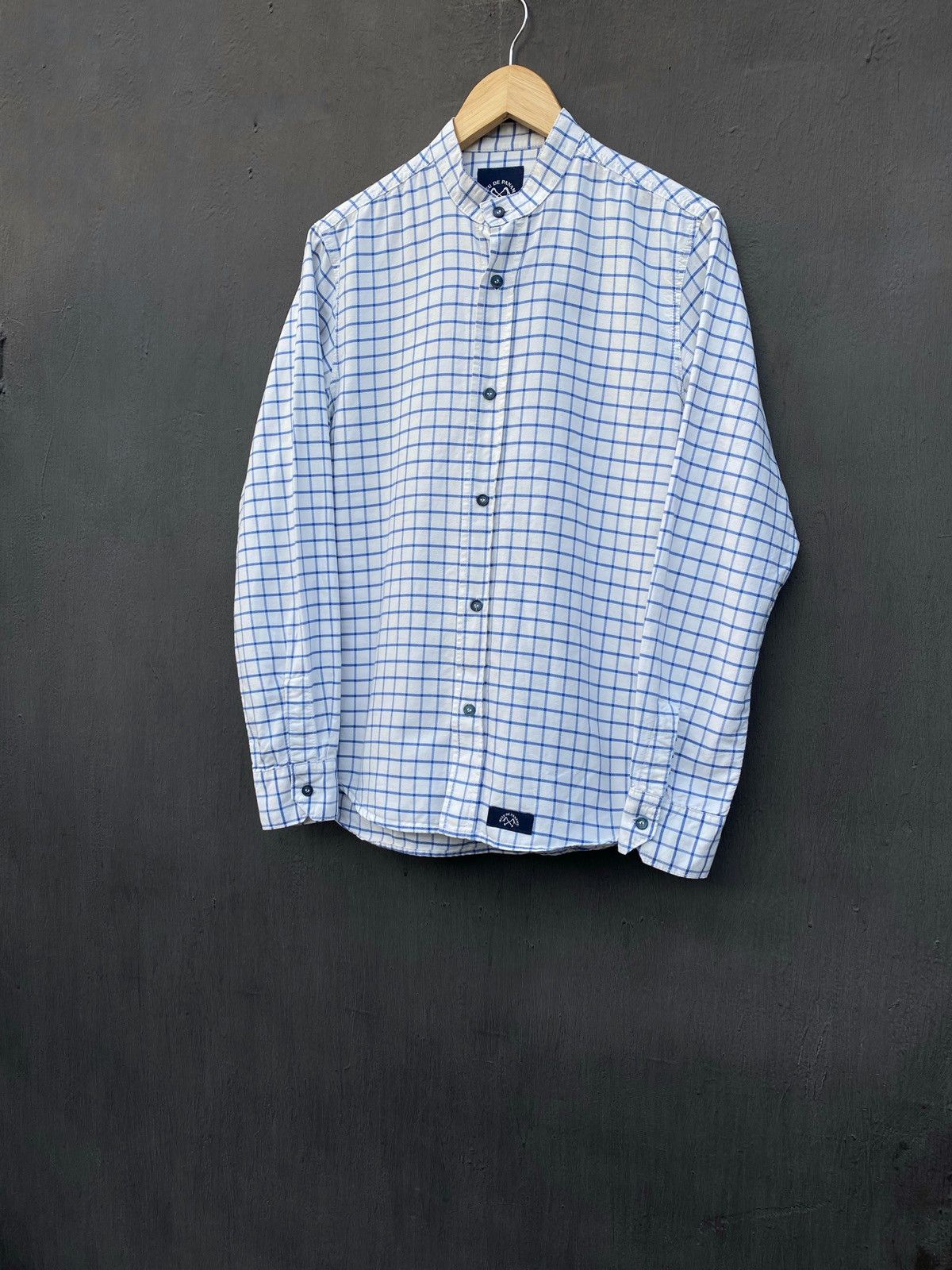 Bleu De Paname Bleu De Paname plaid white shirt size S/M made in france Size US S / EU 44-46 / 1 - 1 Thumbnail