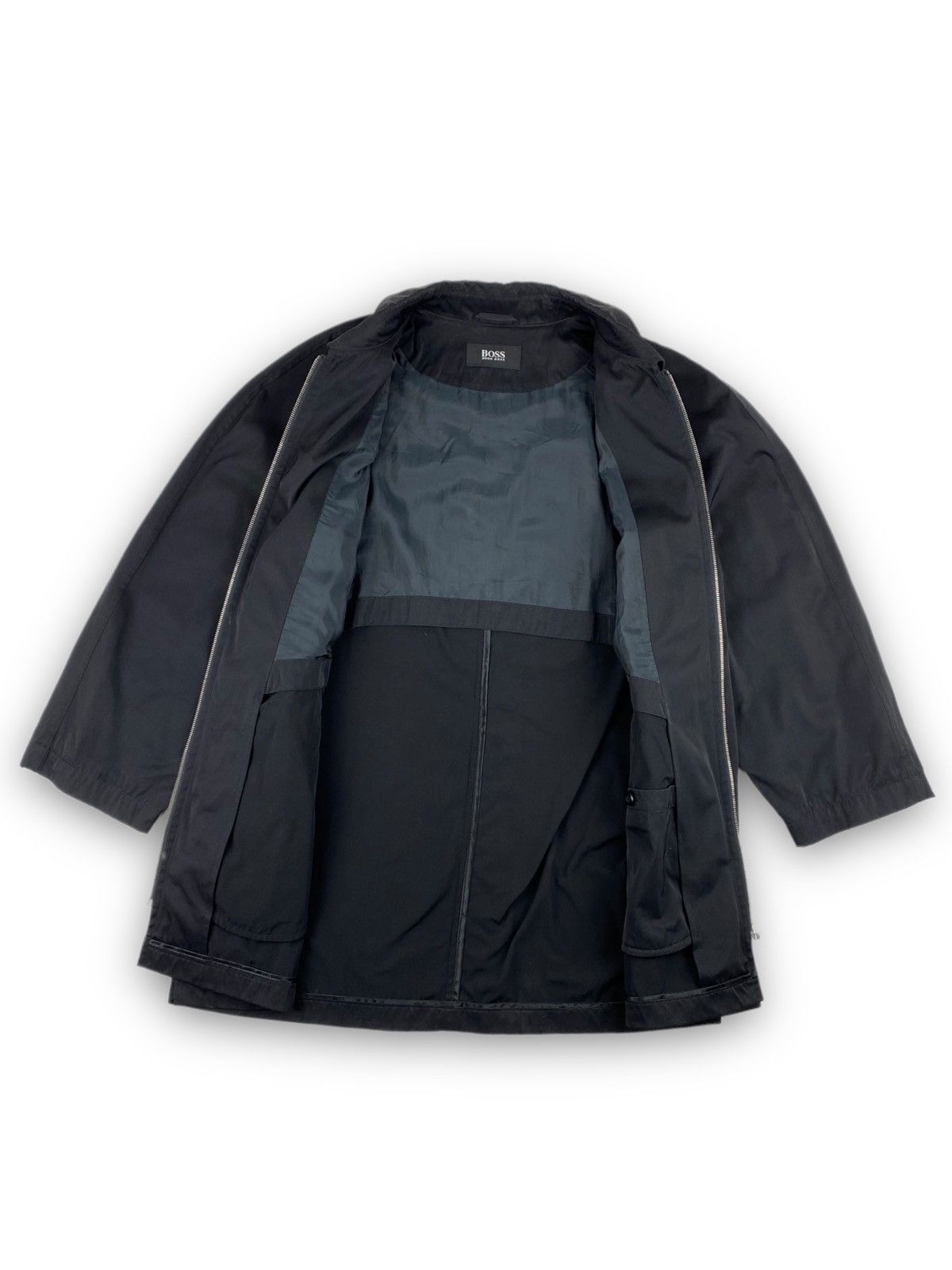 Hugo Boss × Vintage Vintage Hugo Boss Trench Long Goat Size XL Size US XL / EU 56 / 4 - 8 Thumbnail