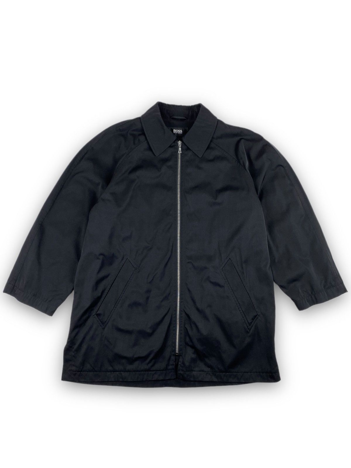 Hugo Boss × Vintage Vintage Hugo Boss Trench Long Goat Size XL Size US XL / EU 56 / 4 - 2 Thumbnail