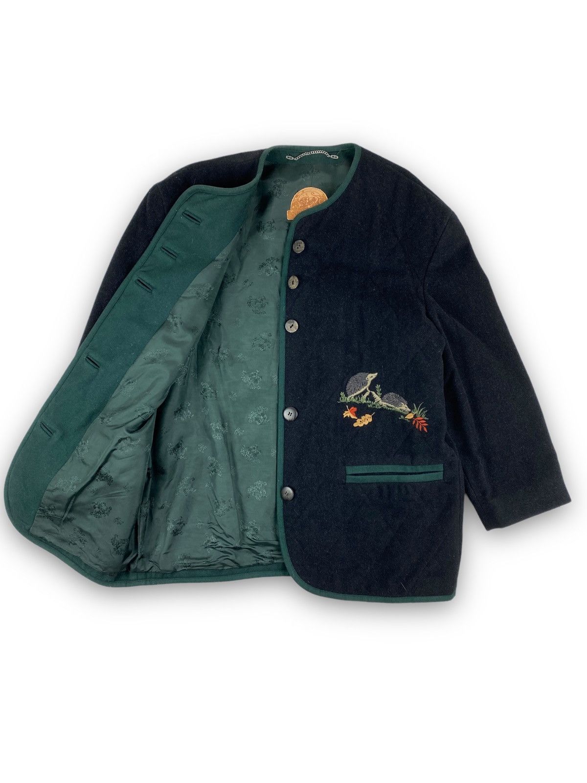Vintage Vintage Woman Julius Lang Cashmir Coat Jacket Bomber Size XL / US 12-14 / IT 48-50 - 9 Thumbnail