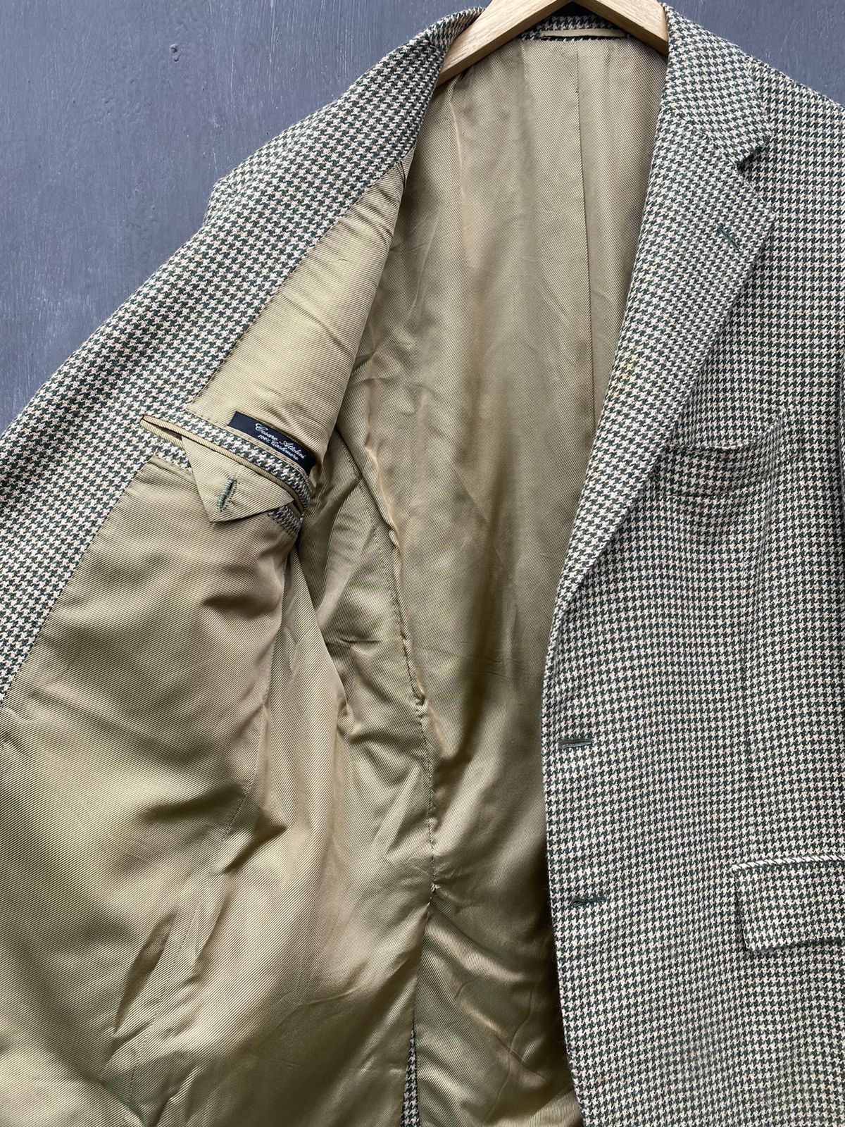 Cesare Attolini Cesare Attolini cashmere green blazer jacket size 54 Size 54L - 3 Thumbnail