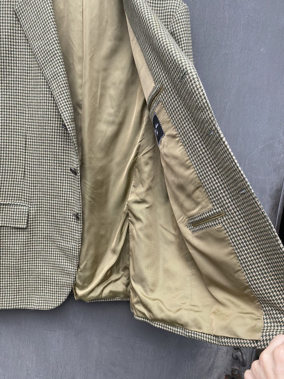 Cesare Attolini Cesare Attolini cashmere green blazer jacket size 54 Size 54L - 8 Thumbnail