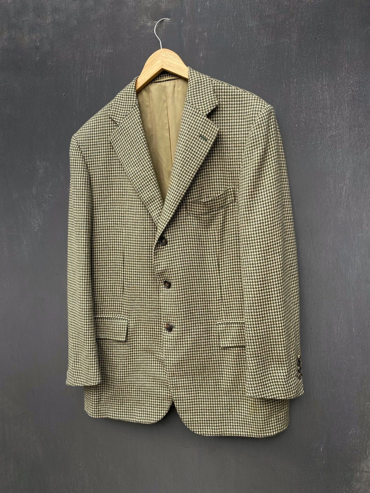 Cesare Attolini Cesare Attolini cashmere green blazer jacket size 54 Size 54L - 1 Thumbnail