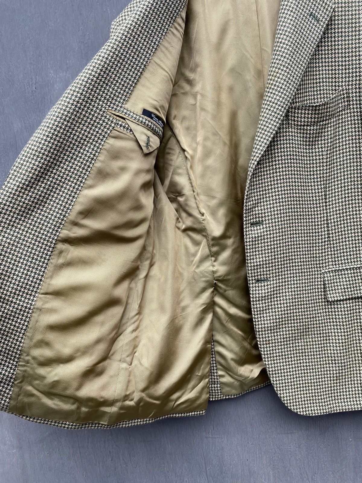 Cesare Attolini Cesare Attolini cashmere green blazer jacket size 54 Size 54L - 7 Thumbnail