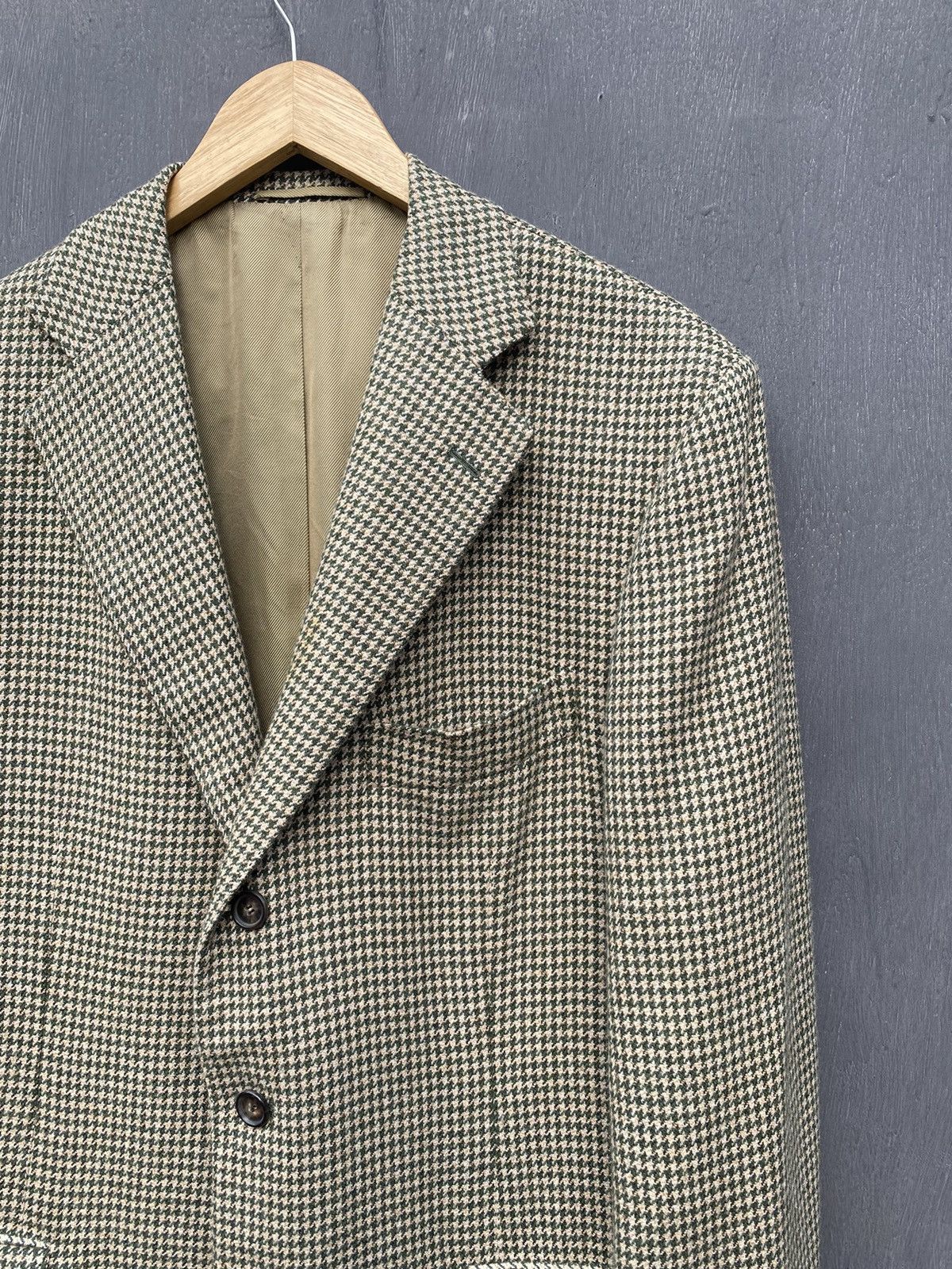 Cesare Attolini Cesare Attolini cashmere green blazer jacket size 54 Size 54L - 2 Thumbnail