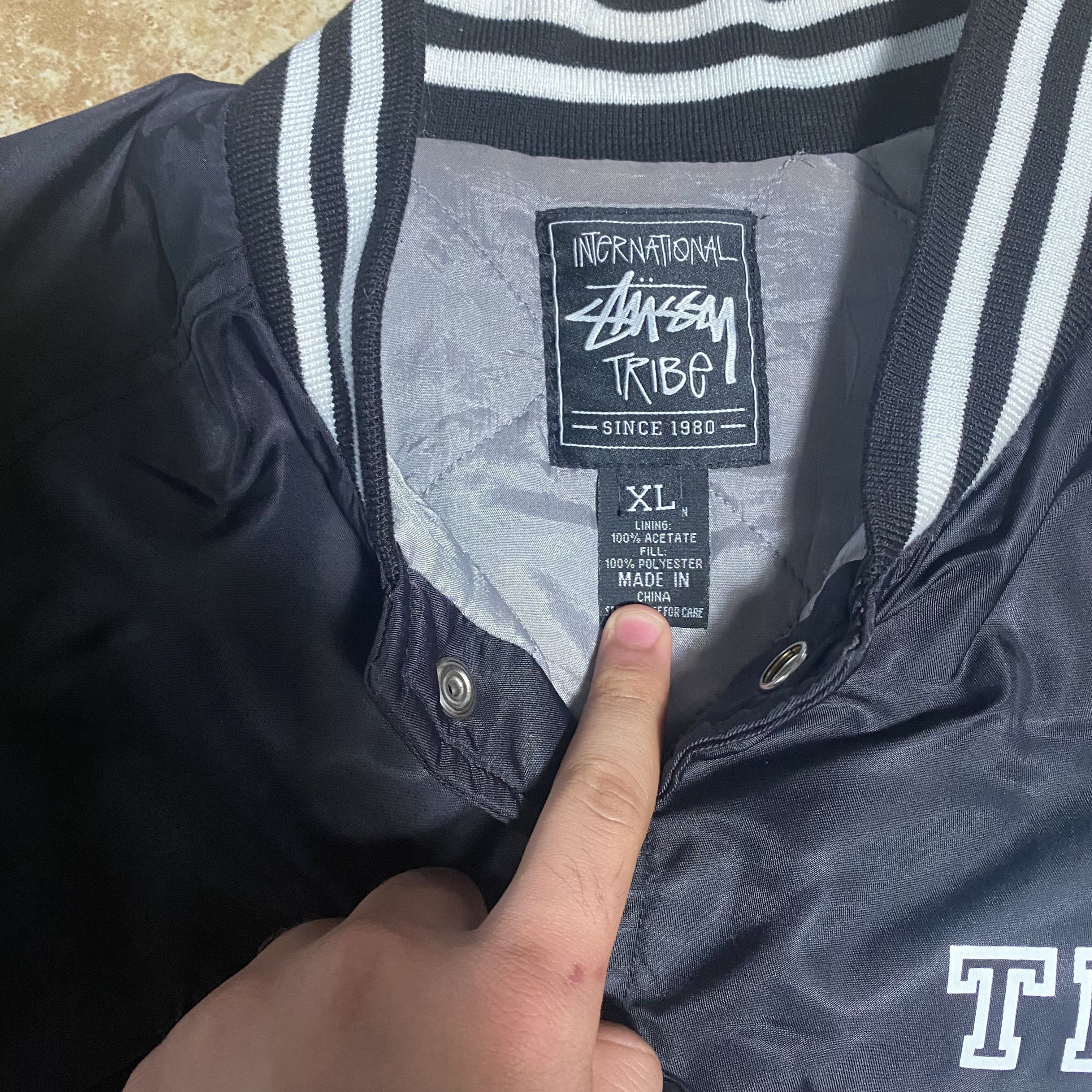 Stussy Stussy x Tribe Bomber Jacket Size US XL / EU 56 / 4 - 3 Thumbnail