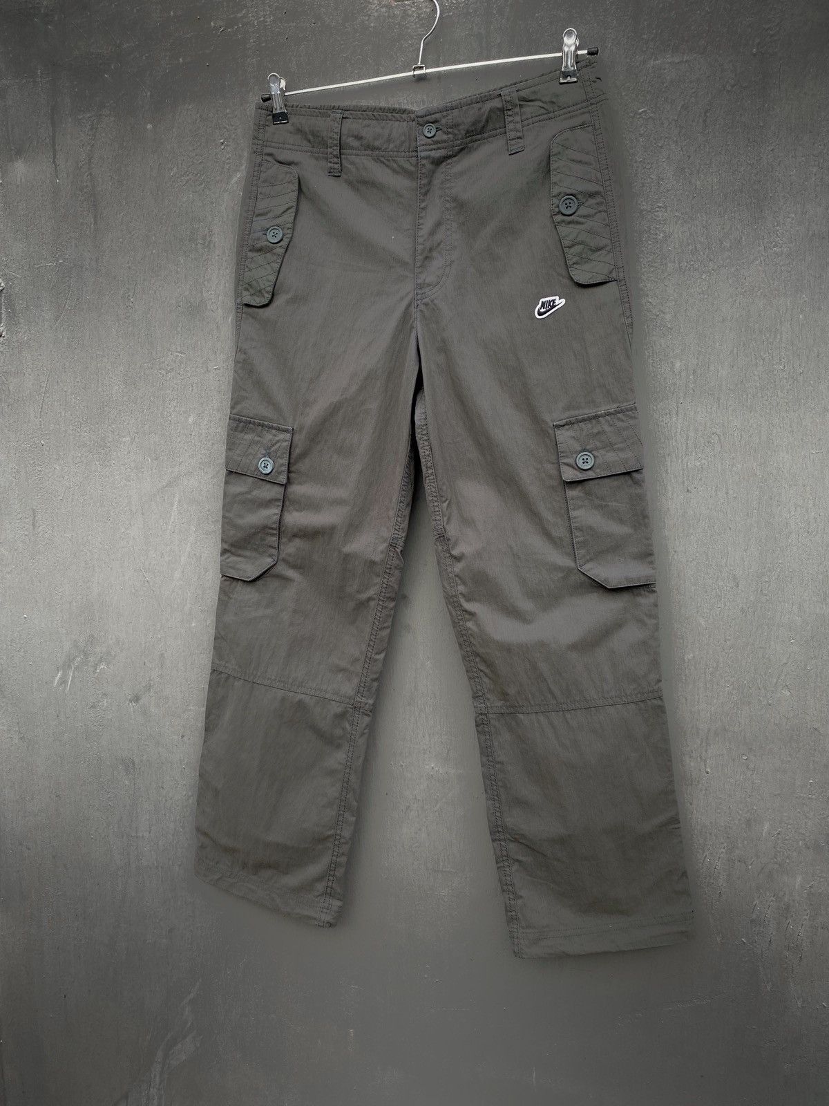 Nike Nike Vintage Cargo pants size S/M Rare Size US 32 / EU 48 - 1 Thumbnail