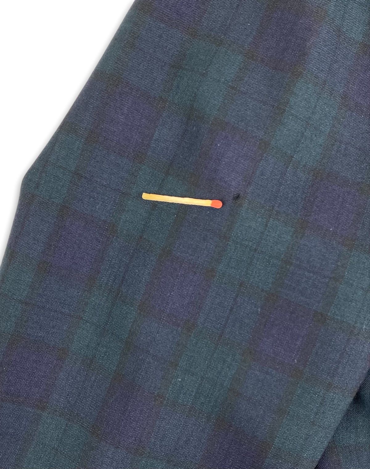 Burberry × Vintage Mens Vintage Burberry Blazer Size 52 Size 52L - 8 Thumbnail
