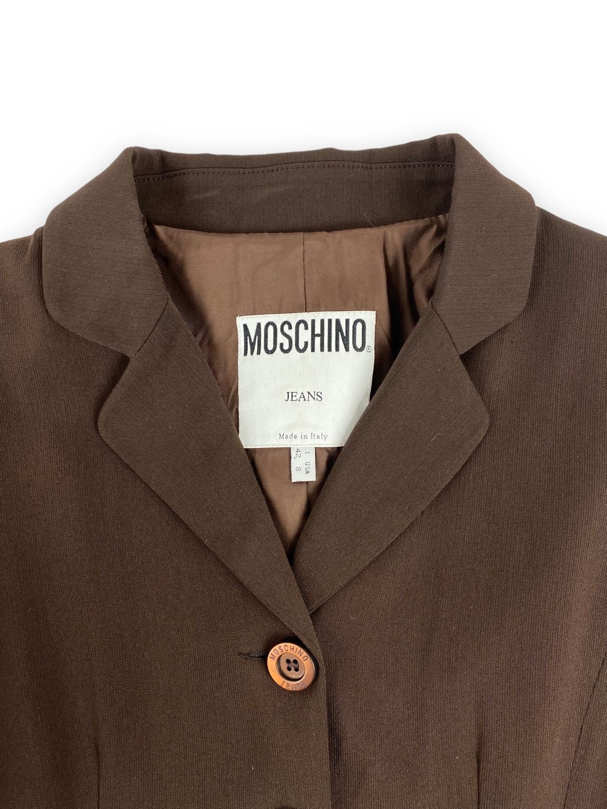 Moschino Woman Moschino Jeans Blazer Size US 8 Size M / US 6-8 / IT 42-44 - 3 Thumbnail
