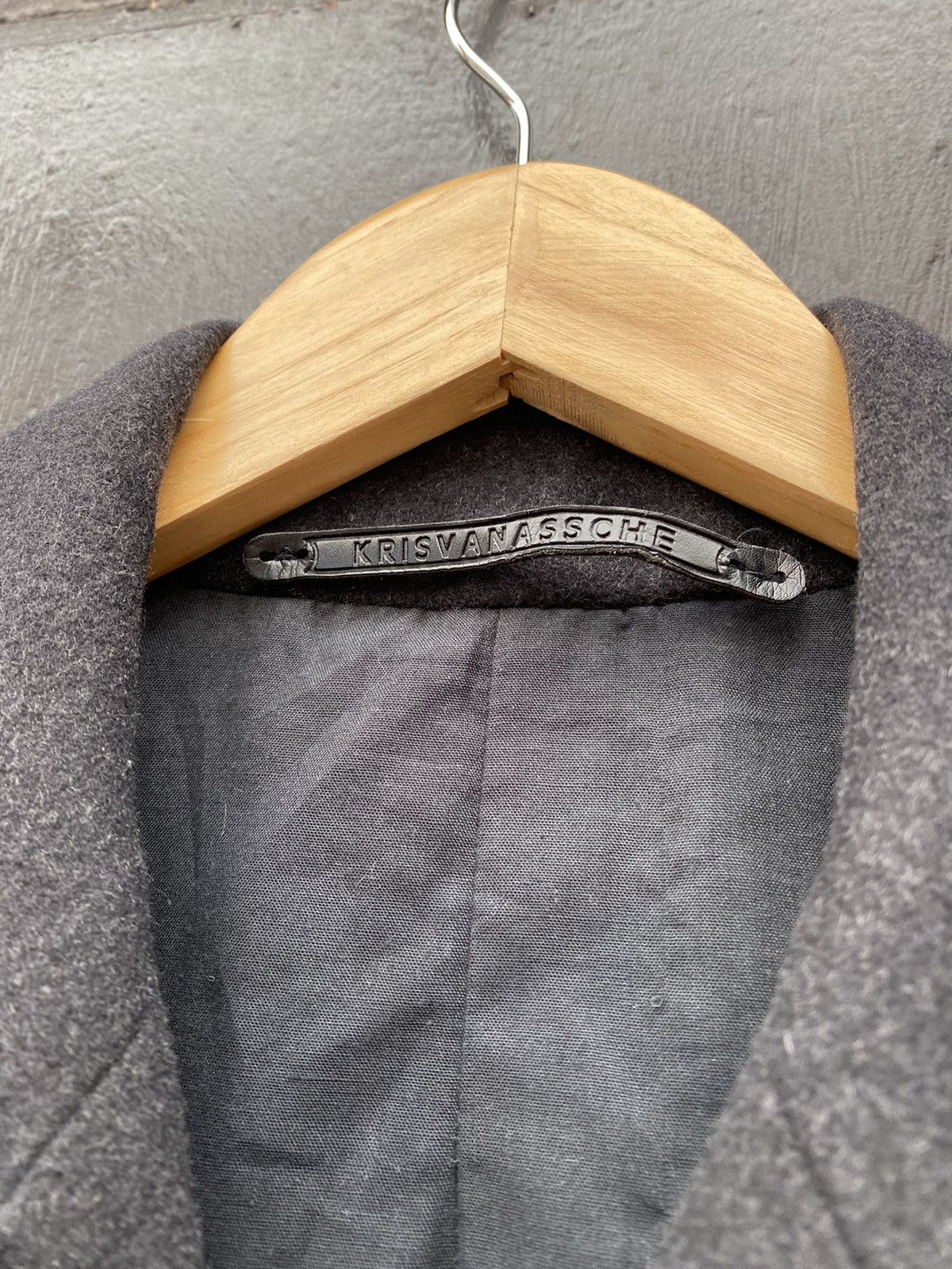 Kris Van Assche Kris Van Assche FW12 Wool coat jacket size 44 made in italy Size US S / EU 44-46 / 1 - 3 Thumbnail
