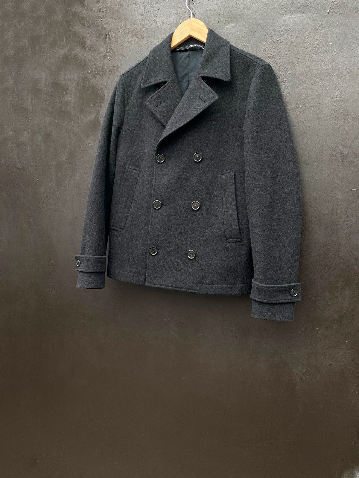 Kris Van Assche Kris Van Assche FW12 Wool coat jacket size 44 made in italy Size US S / EU 44-46 / 1 - 1 Thumbnail