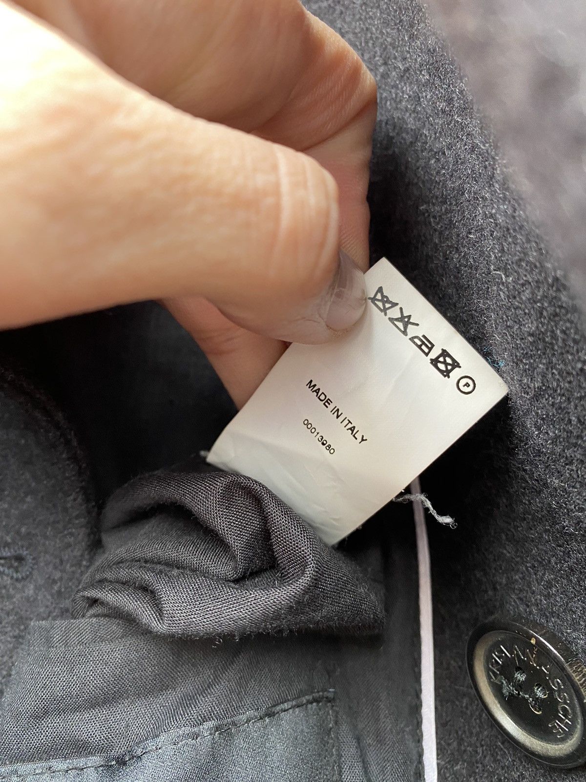 Kris Van Assche Kris Van Assche FW12 Wool coat jacket size 44 made in italy Size US S / EU 44-46 / 1 - 6 Thumbnail