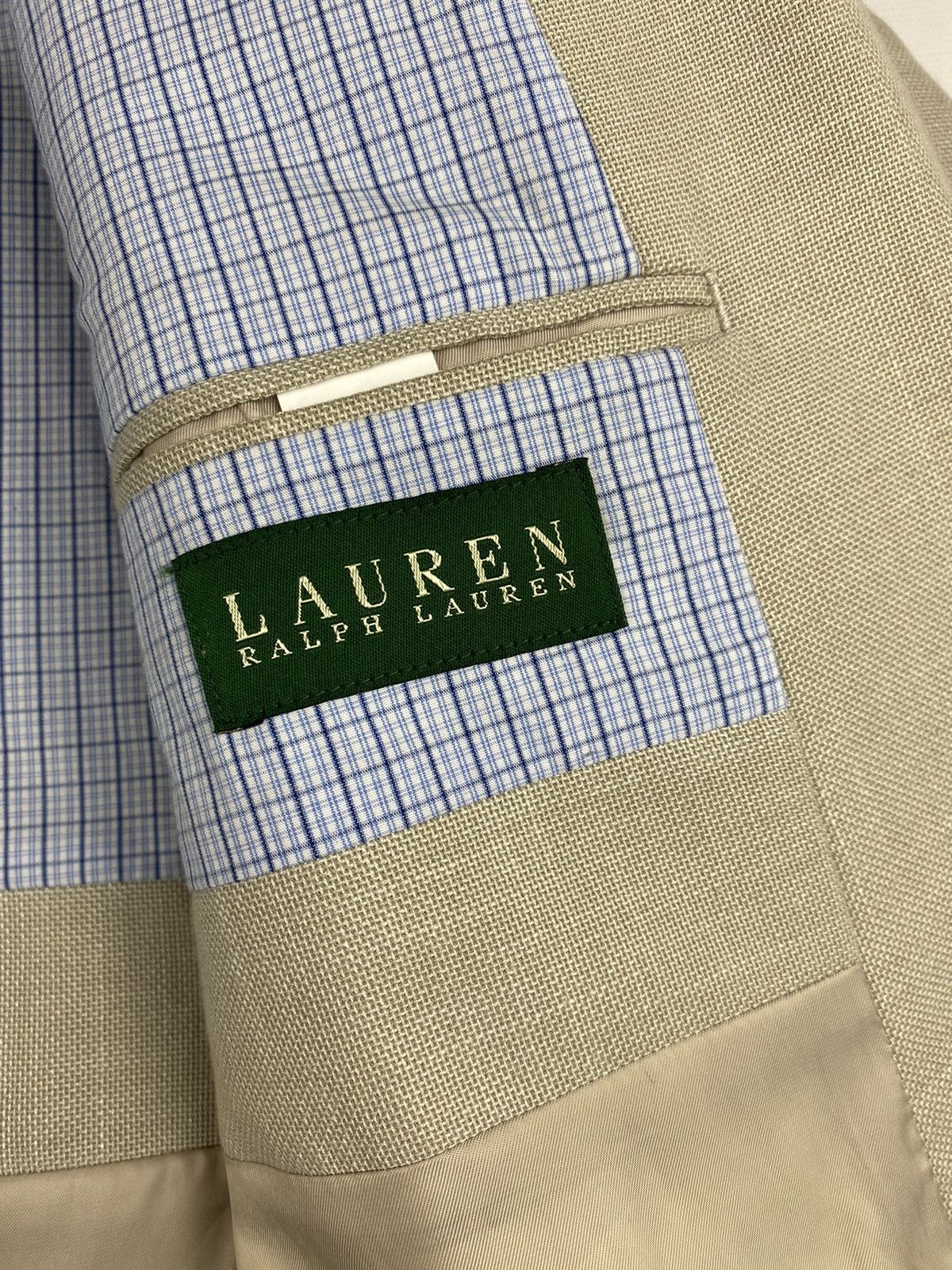 Ralph Lauren Mens Vintage Polo Ralph Lauren Blazer Jacket Size ХL Size 48R - 9 Thumbnail